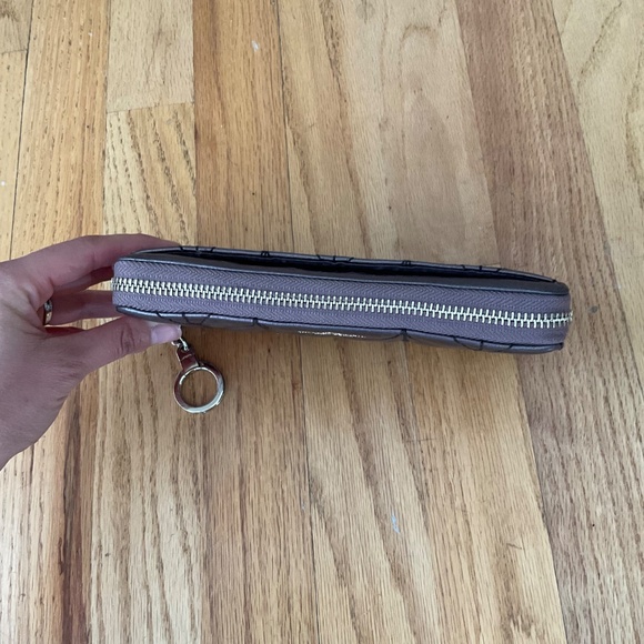 Kate Spade Briar Lane Quilted Neda wallet Metallic - Picture 10 of 11